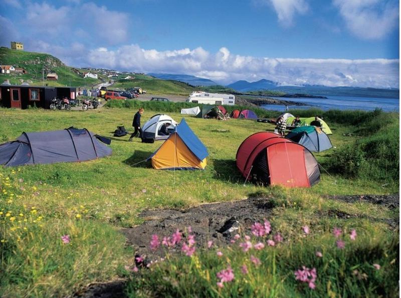 Torshavn Camping Hotell Exteriör bild