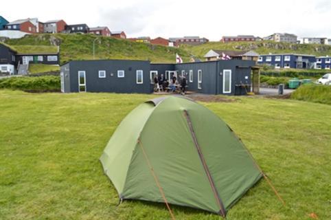 Torshavn Camping Hotell Exteriör bild